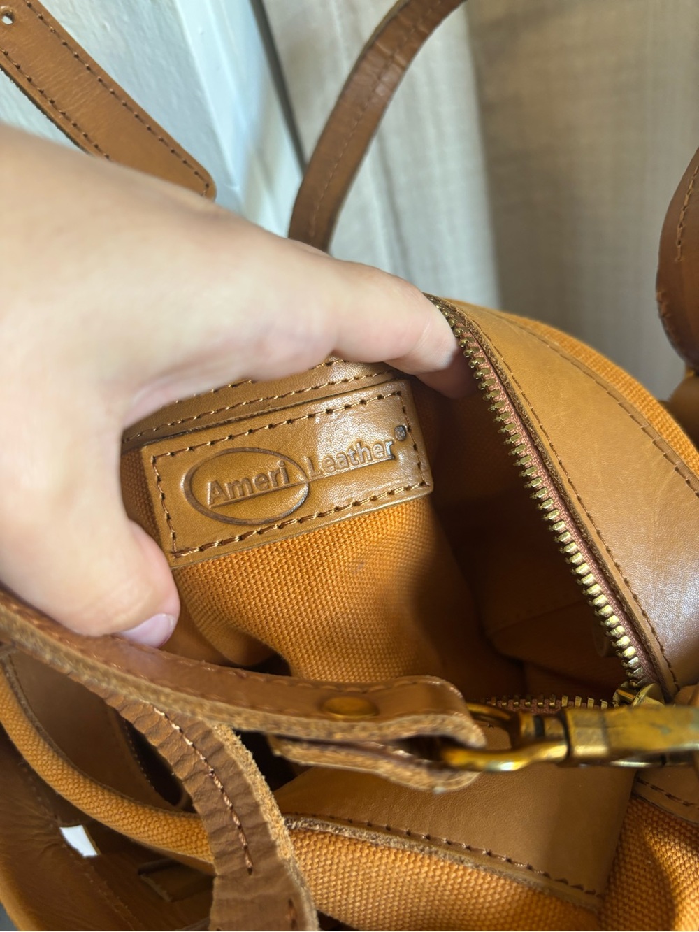 AmeriLeather Woven Basket Purse - Picture 12 of 14